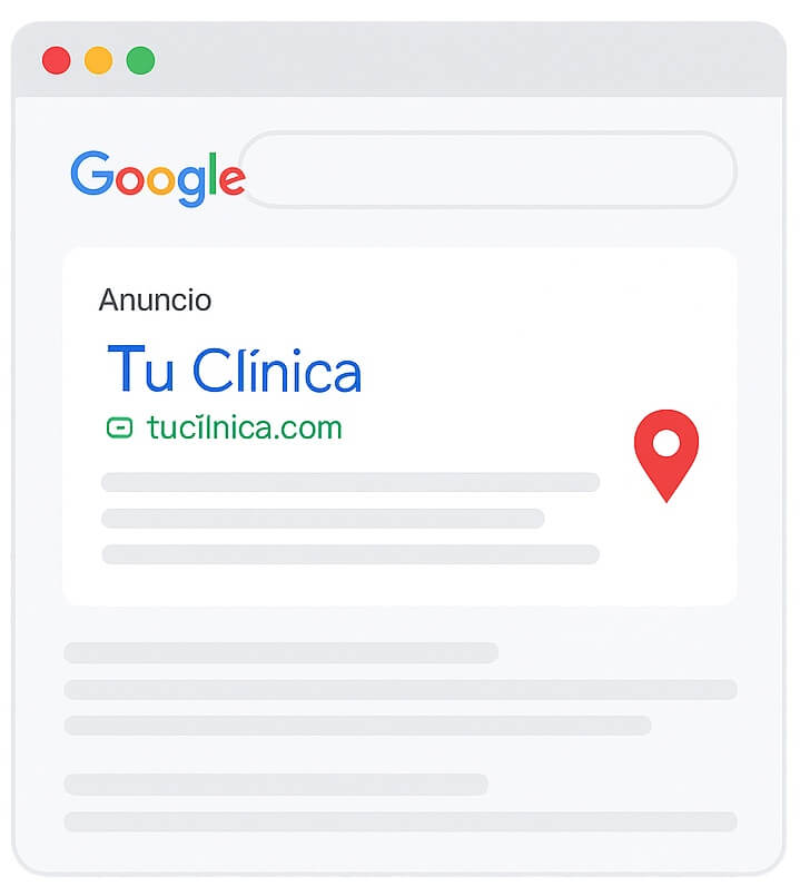 google ads para clínicas
